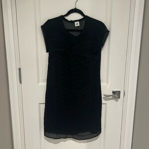 Cabi sheer black dress